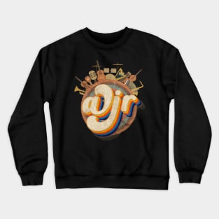 Tour Music Designs bubble Vintage Retro - Ajr Crewneck Sweatshirt